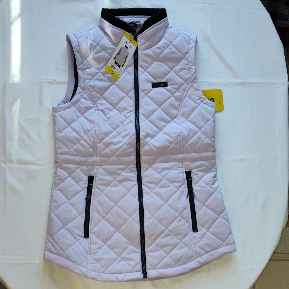 Women's Nautica Quilted Vest - Light Purple